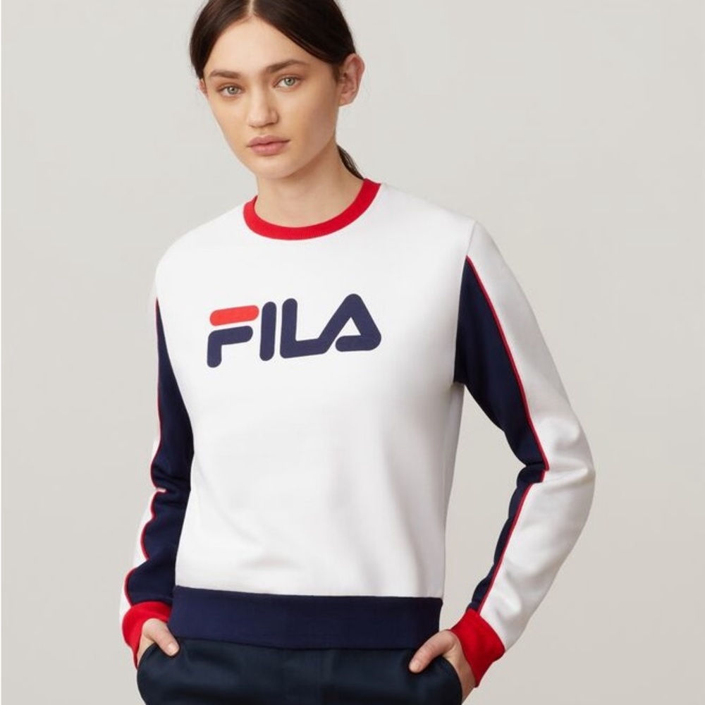 NWT Fila Nuria Color Block Sweatshirt
